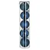 ATMOSPHERA Déco de sapin Lot de 5 Boules de Noël d 5 cm - Bleu nuit - Feeric Christmas