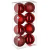 FÉÉRIC LIGHTS AND CHRISTMAS Kit de décorations pour sapin de noël - 8 Pièces - Rouge