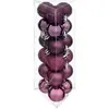 Atmosphera Décoration de sapin Lot de 18 Boules de Noël D 3 cm - Or et Doré