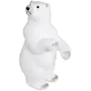 JJA OURS DEBOUT FLOQUE NOEL H46CM