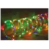 JARDIDECO Guirlande lumineuse extérieur Tube LED 8 fonctions 24 m Multicolore