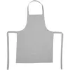 Atmosphera Créateur d'intérieur - Tablier de Cuisine Coton 80cm Gris Clair