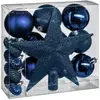 AC-Déco Kit de sapin "Colorama de Noël" 18 pièces bleu nuit Feeric lights & christmas