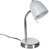 3S. x Home Lampe de bureau en métal H36 cm blanc