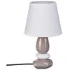 3S. x Home Lampe galet en céramique blanc