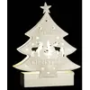 Feeric Light & Christmas Sujet de Noël lumineux Sapin en métal LED blanc chaud H 14.5 cm