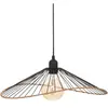 Suspension Alara métal noir D45cm - Atmosphera créateur d'intérieur