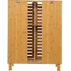 5 five simply smart Meuble Sous Lavabo Salle Bain 2 Portes Bambou Sicela - Bambou