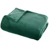 Atmosphera Créateur d'intérieur - Plaid Doux Uni Flanel 125x150cm Vert