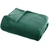 Plaid - flanelle - vert - 130x180 cm - Vert - Atmosphera createur d'interieur