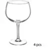 AC-DÉCO Verres à gin - Transparent - 70 cl - Lot de 4 - Compatibles lave-vaisselle