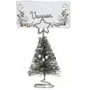 FEERIC LIGHTS & CHRISTMAS Cavalier de table en métal - Sapin paillette avec sequins x1