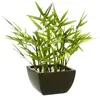 Bambou artificiel - H35 cm - Noir - Atmosphera createur d'interieur