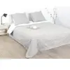 Atmosphera - Dessus de lit et 2 taies Arabesque - 260 x 240 cm. - Lin