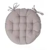 ATMOSPHERA Créateur d'intérieur - Galette de Chaise Ronde Leana 38cm Lin