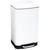 Aucune 5five Simply Smart - Poubelle à pédale métal 30l ariane blanc - 5five