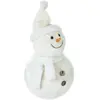 Feeric Lights & Christmas Déco de Noël Peluche Bonhomme de Neige avec bonnet et écharpe H 38 cm