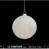 Feeric Lights & Christmas Boule de Noël en Verre "Polaire" 10cm Blanc