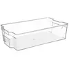 SECRET DE GOURMET FIVE Simply Smart - Bac de Rangement Frigo 8L Transparent