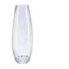 Vase bombé - verre craquelé - H40 cm - Transparent - Atmosphera createur d'interieur