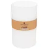 Bougie rustique Olia 3 mèches blanc 3kg Atmosphera Créateur D'intérieur