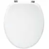 Abattant wc blanc en bois - 5 Five