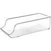 SECRET DE GOURMET FIVE Simply Smart - Bac de Rangement Frigo 34cm Transparent