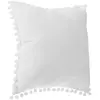 Coussin pompons - ivoire - 40x40 cm - Ivoire - Atmosphera createur d'interieur