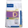 3kg Virbac Veterinary HPM D1 Dermatology Support - Croquettes pour chat