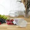 CUSY Set de 3 plats à four en verre avec couvercle hermétique Cuisy KB5667