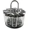 Carrousel Epices 8pots Couv Plastique  Saveur Et Degustation KM4085 TU