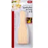 COOK CONCEPT 6 Spatules En Bois Special Raclettes Anti Rayure Cuisine