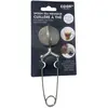 Saveur & Dégustation Boule à Thé en Inox Infuseur 16cm Argent
