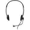 PORT Connect Casque audio stéréo avec micro prise jack 3.5mm noir