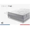 Ens EQUILIBRE matelas H25 ressorts ensachés, ferme, sommier Simmons