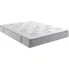 Simmons, Matelas Challenge, 160x200, Ressorts ensachés, Blanc et Gris