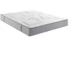 Simmons Plenitude Matelas ressorts ensachés, 140 x 190, Blanc et Gris