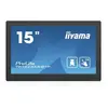Iiyama ProLite TW1523AS-B1P - Ecran LED - 15.6" - fixe - écran tactile - 1920 x 1080 Full HD (1080p) - IPS - 450 cd/m² - 1000:1 - 30 ms - HDMI -
