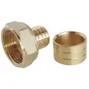 Fixoconnect Raccord droit à glissement pour tube PER Ø25 - Ecrou-tournant F20/27