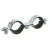 Somatherm Collier double isophonique Ø16 (x10 ) - Acier nickelé