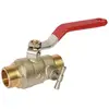 SOMATHERM Vanne a sphere ACS - Mâle mâle 15 / 21 (1 / 2) - A purge PN30