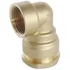 Somatherm - Coude laiton 90° Femelle (33/42) 11/4 pour tube pe Ø40