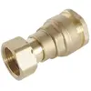 SOMATHERM Raccord Laiton droit Femelle écrou libre (26/34) 1 - pour tube pe Ø25