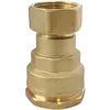 SOMATHERM Raccord Laiton droit Femelle écrou Libre (26/34) 1" - pour tube PE Ø32