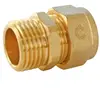 SOMATHERM raccord a compression per - droit - mâle - ø per 16 - ø filetage 3/4