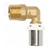 Coude mâle multicouche à sertir 20mm x 20/27 - 3/4" Fixoconnect