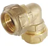 Somatherm Ayor - Raccord laiton coudé égal Serrage Extérieur pour tube pe Ø25 mm