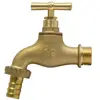 SOMATHERM Robinet de puisage à potence brut - Mâle 1/2" - Raccord au nez 3/4
