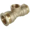 SOMATHERM Raccord laiton Té femelle PE Ø 25 - Filetage 3/4"