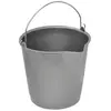 ALUMINIUM ET PLASTIQUE Seau à bec gradué avec anse en métal - 13 L